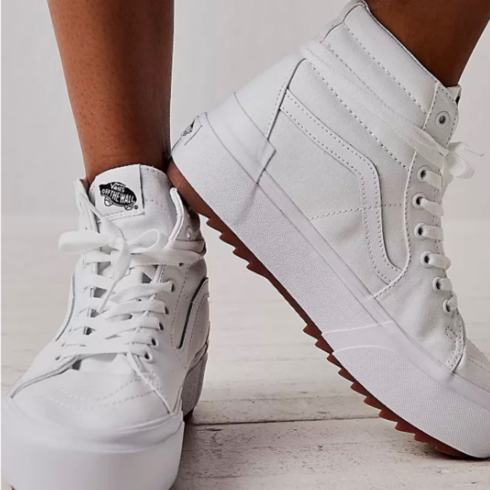 hightop platforms Vans
